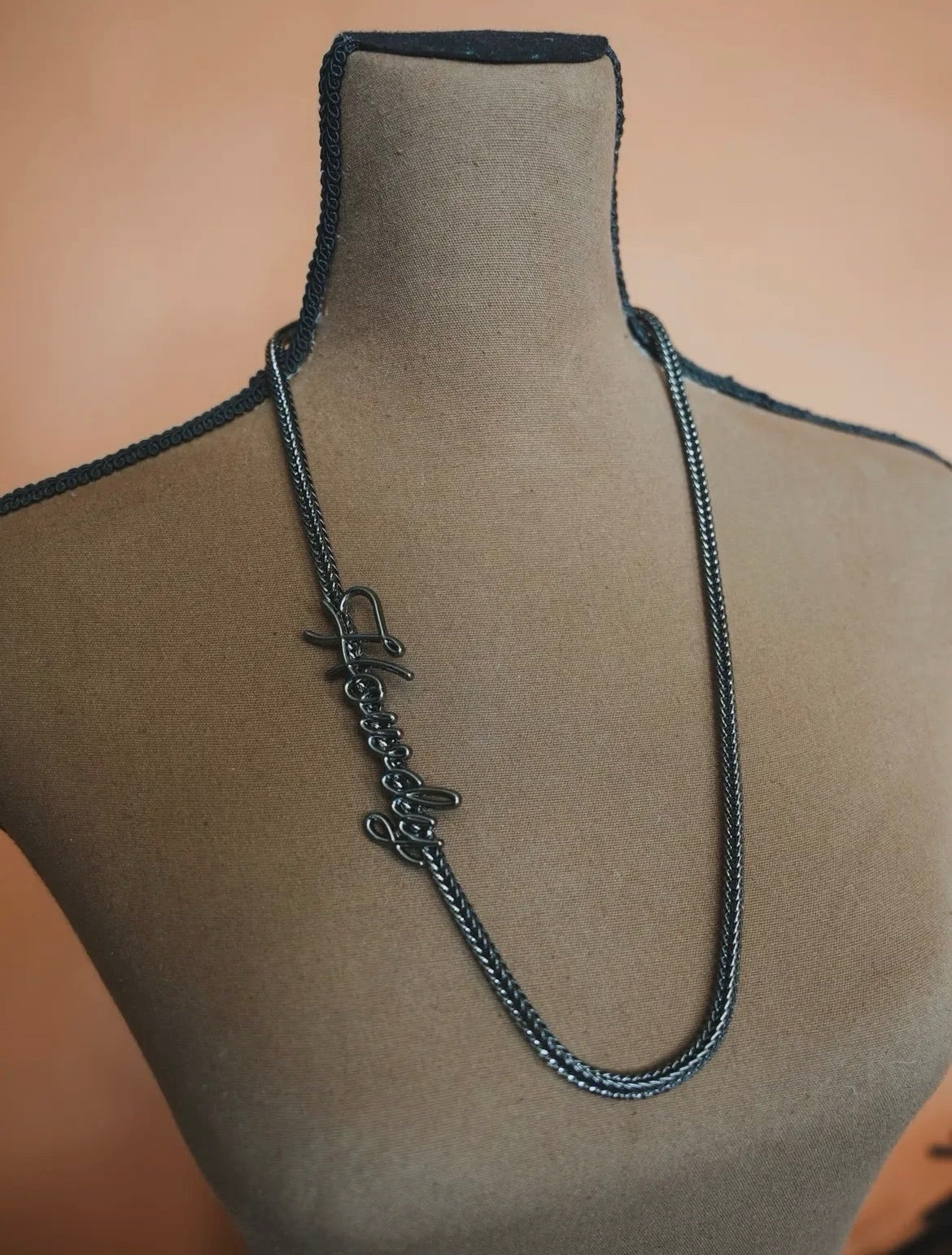 Howdy necklace