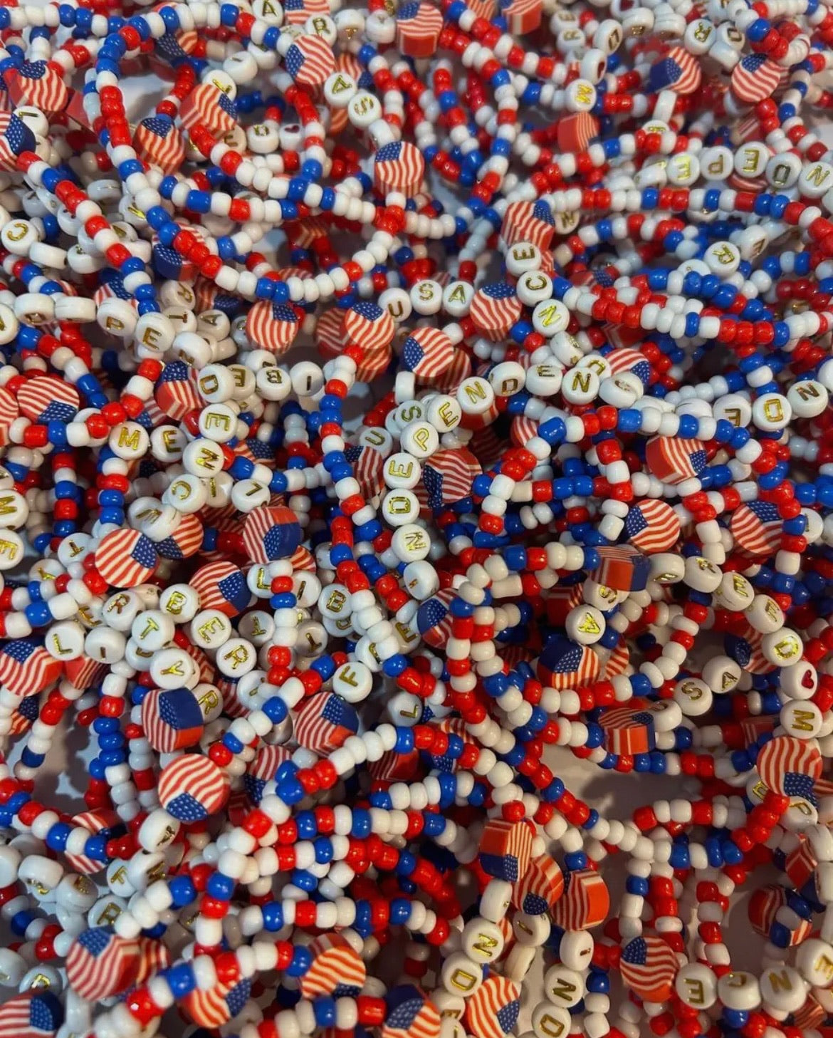Patriotic Stretch Bracelet