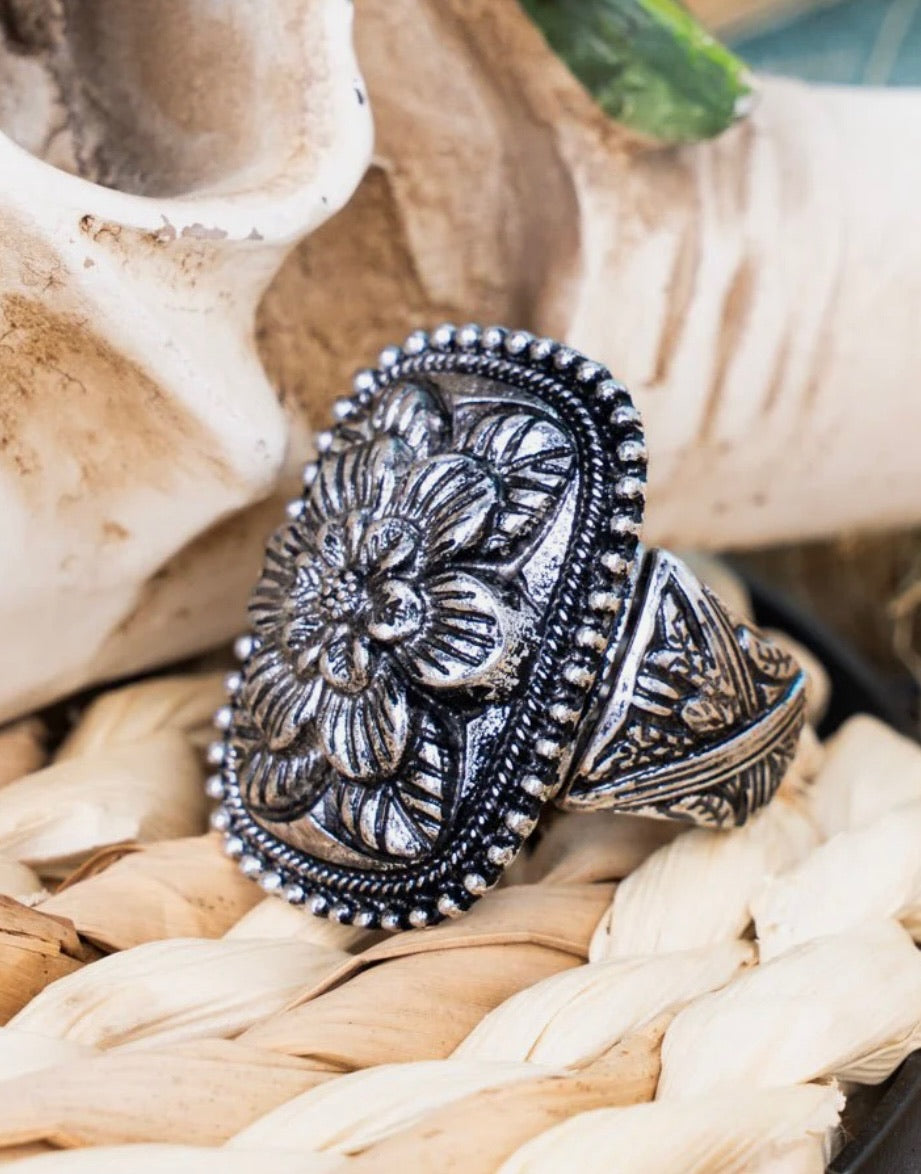 Rustic Bloom ring