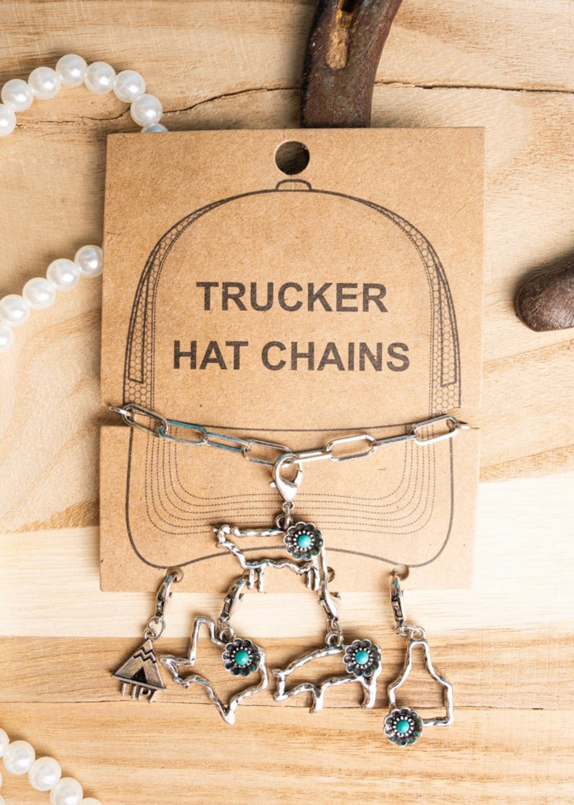 Brim Babe trucker hat charm