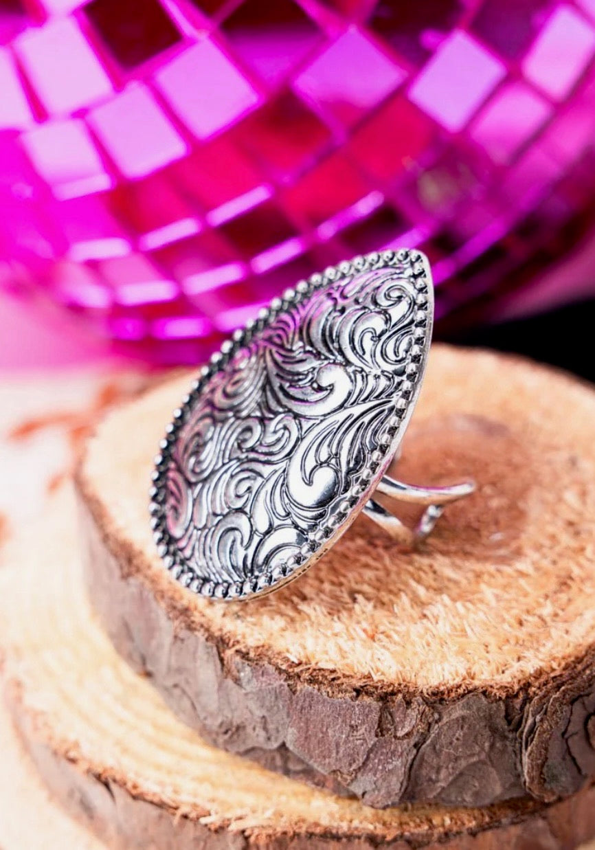 Silver Spur ring