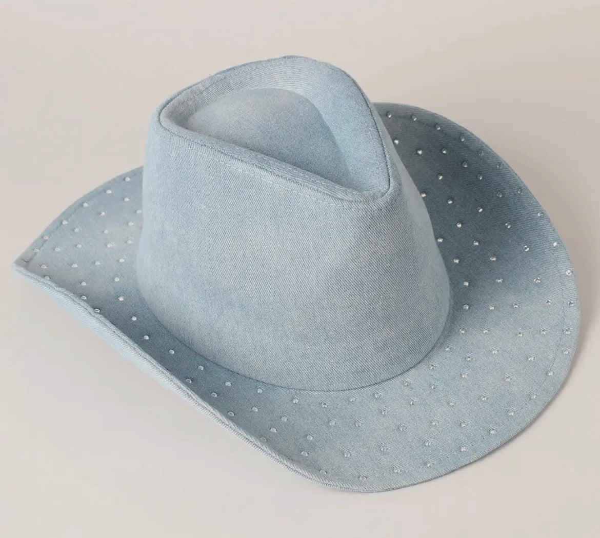 Denim & Dazzle cowgirl hat