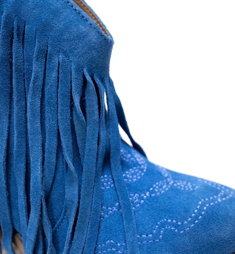 Amos Fringe booties