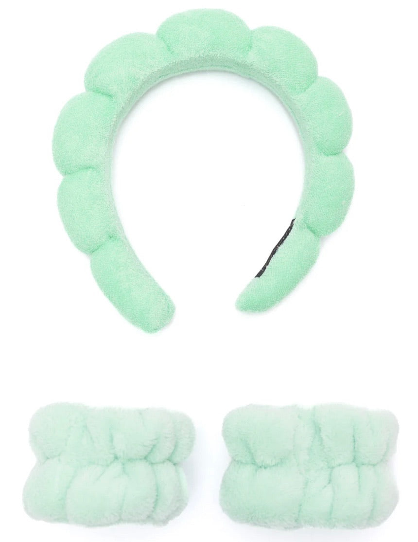 Lost In The Moment headband & wristband set