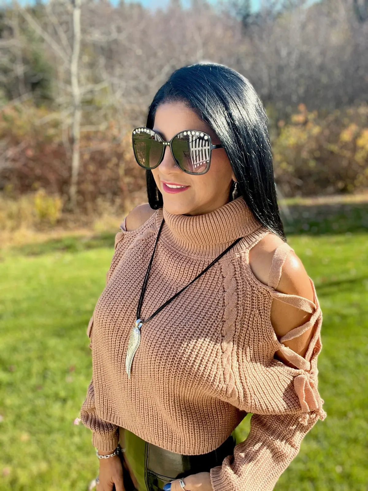 Keep Me Close sweater