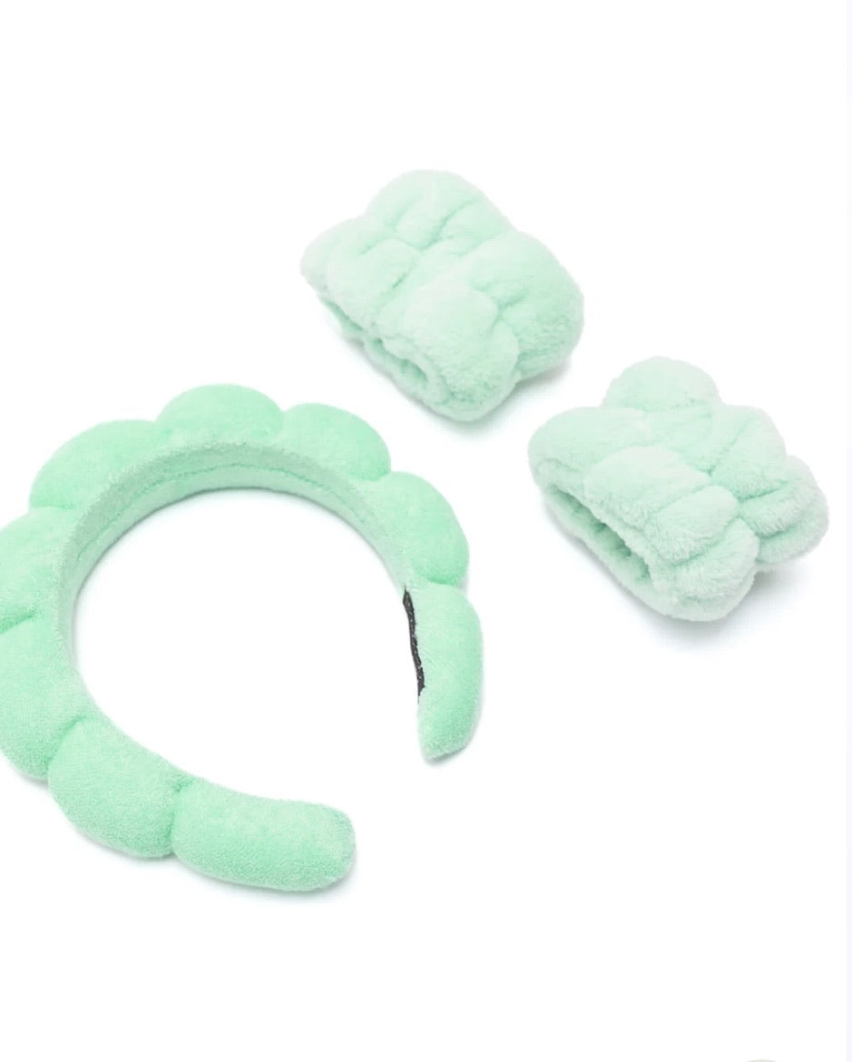 Lost In The Moment headband & wristband set