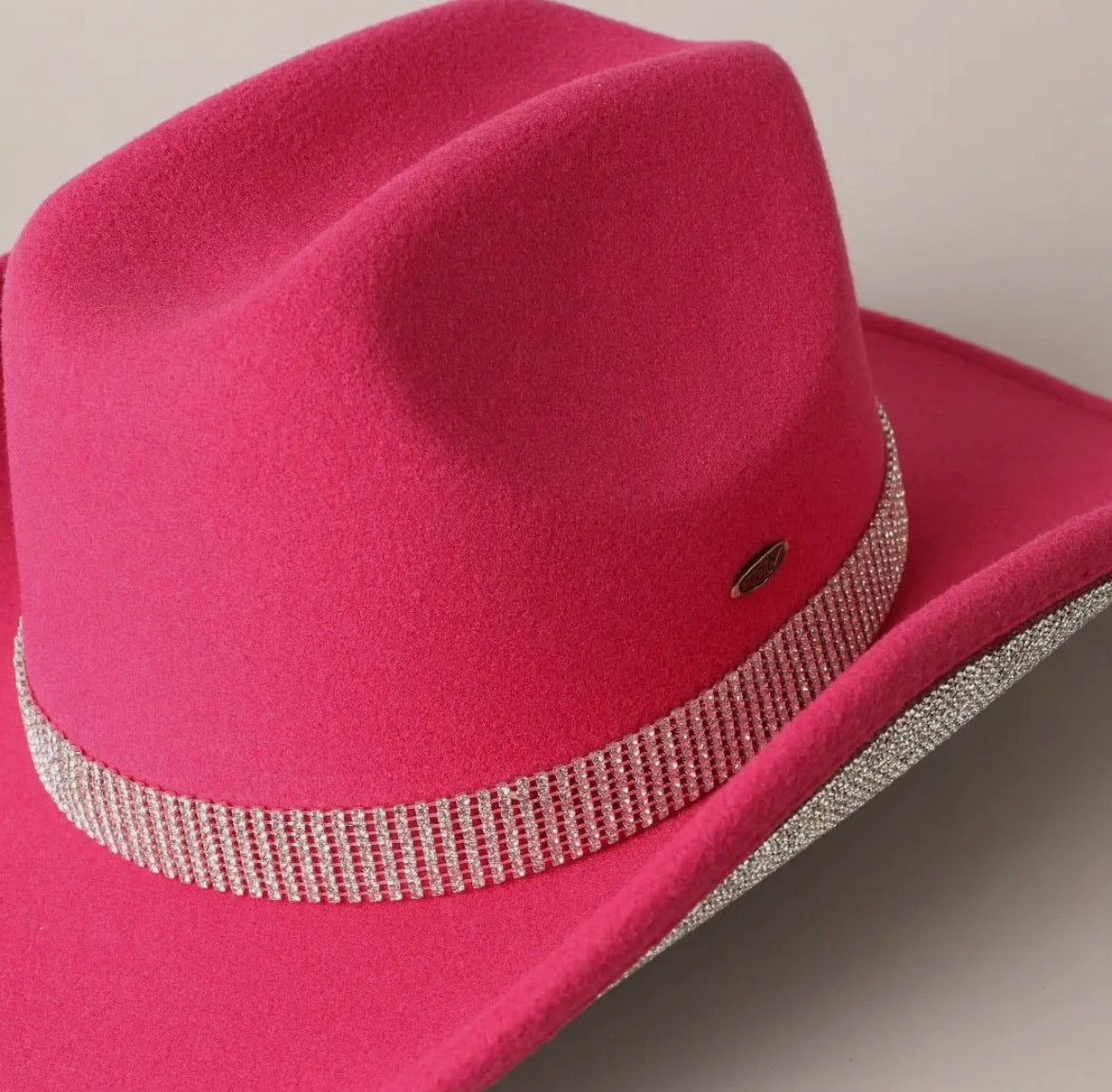 Rhinestone Cowgirl hat