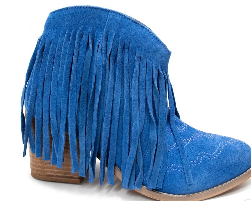 Amos Fringe booties