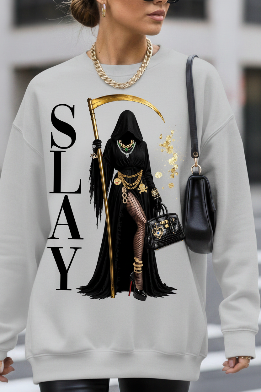 Dressed To Slay graphic top