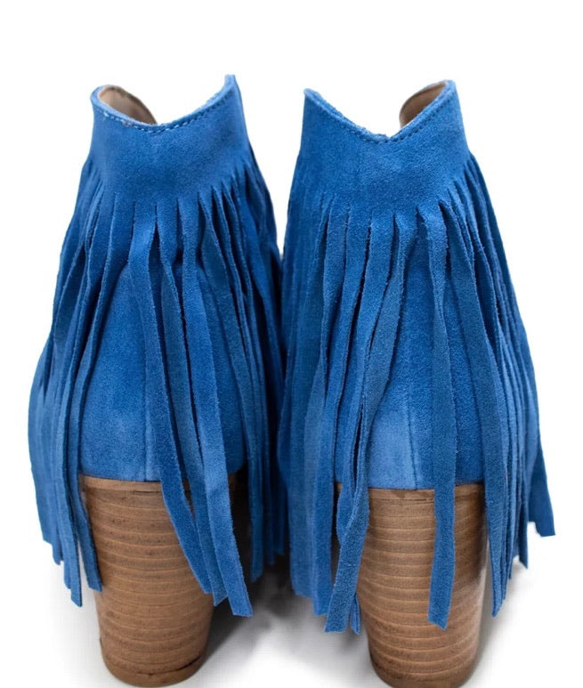 Amos Fringe booties