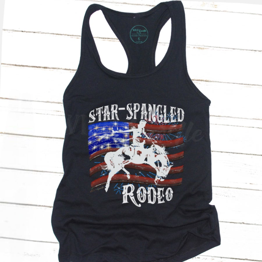 Star Spangled Rodeo tank *Final Sale