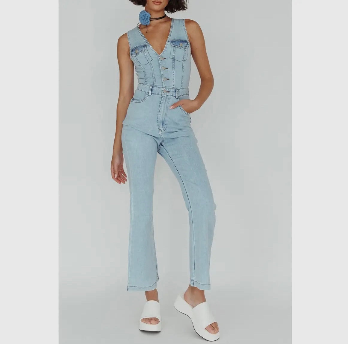 Snap Decision jumpsuit