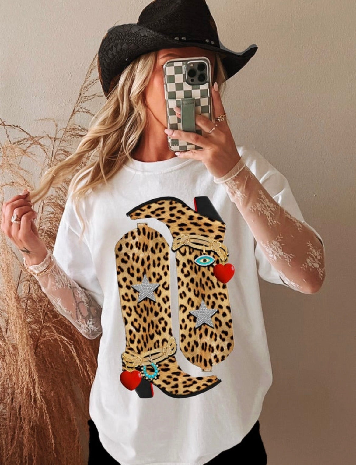Wild West graphic top