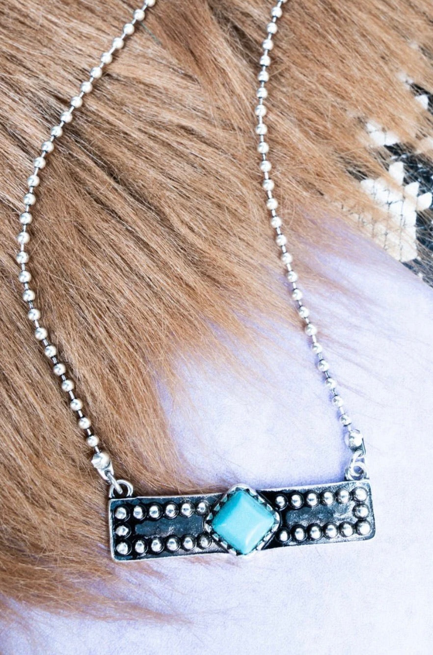 Turquoise Ridge necklace