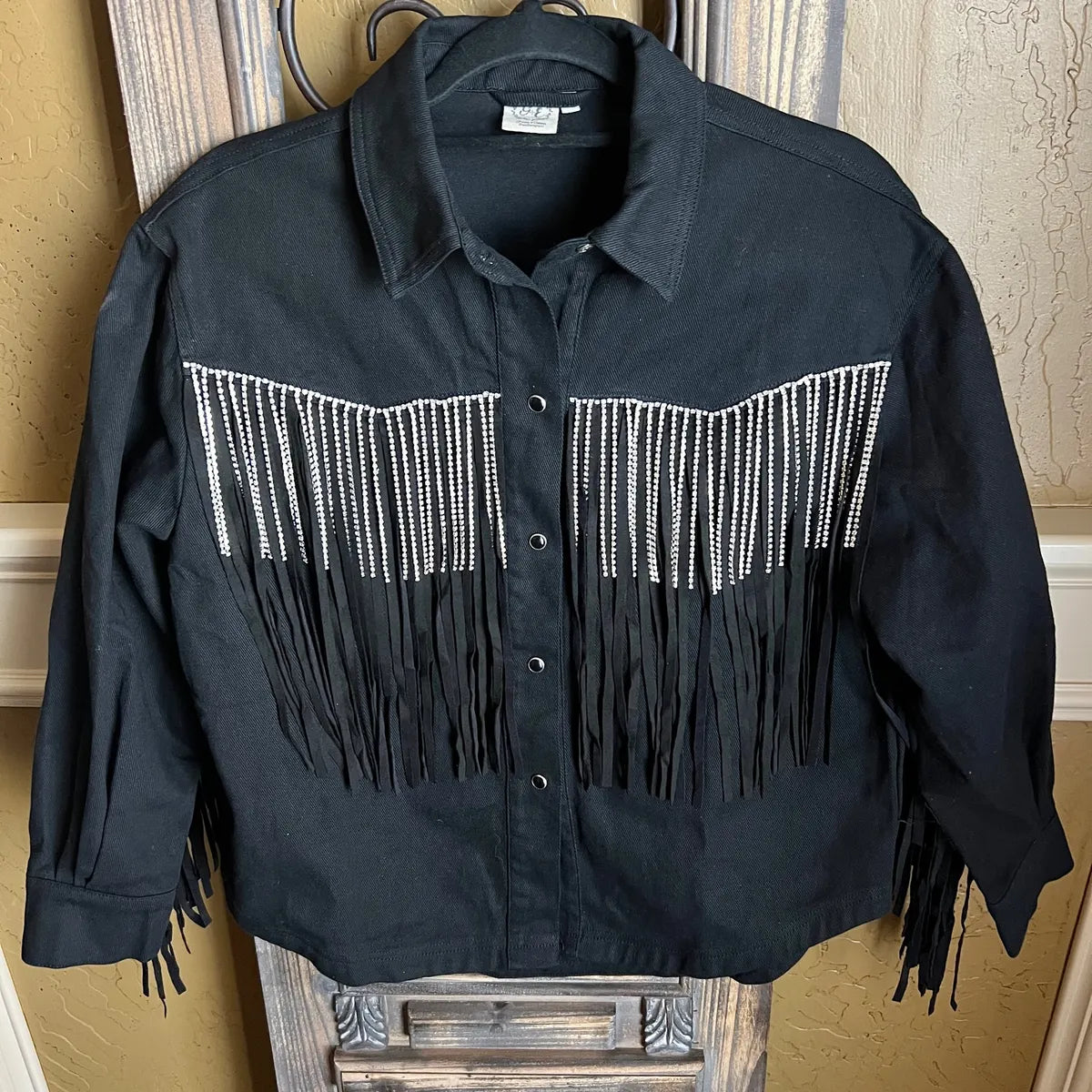 Rhinestone Cowgirl Chic shacket