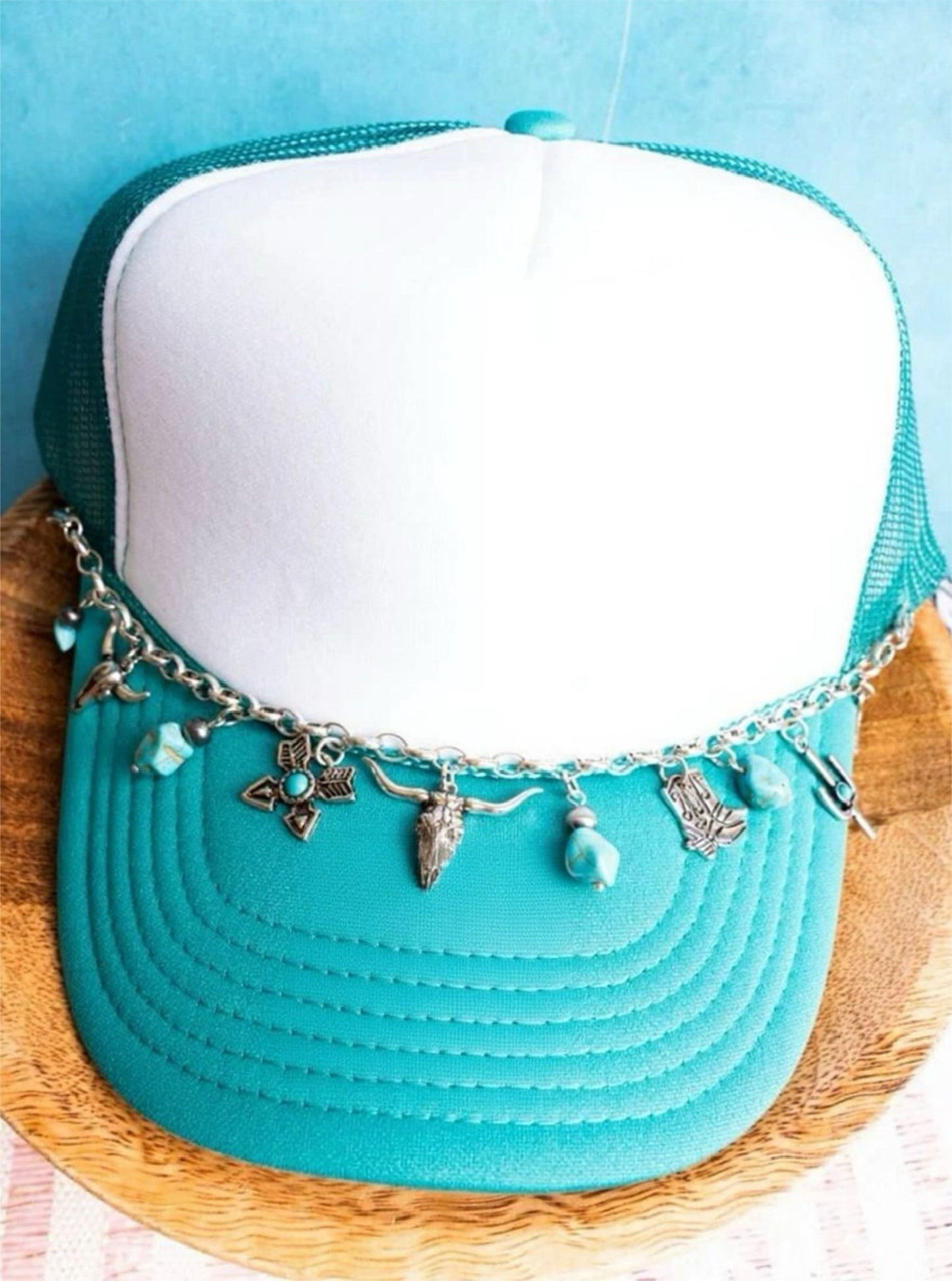 Brim Babe trucker hat charm
