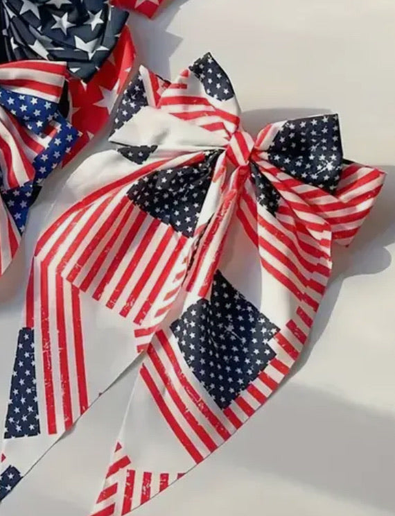 Red White & Cute hair clip