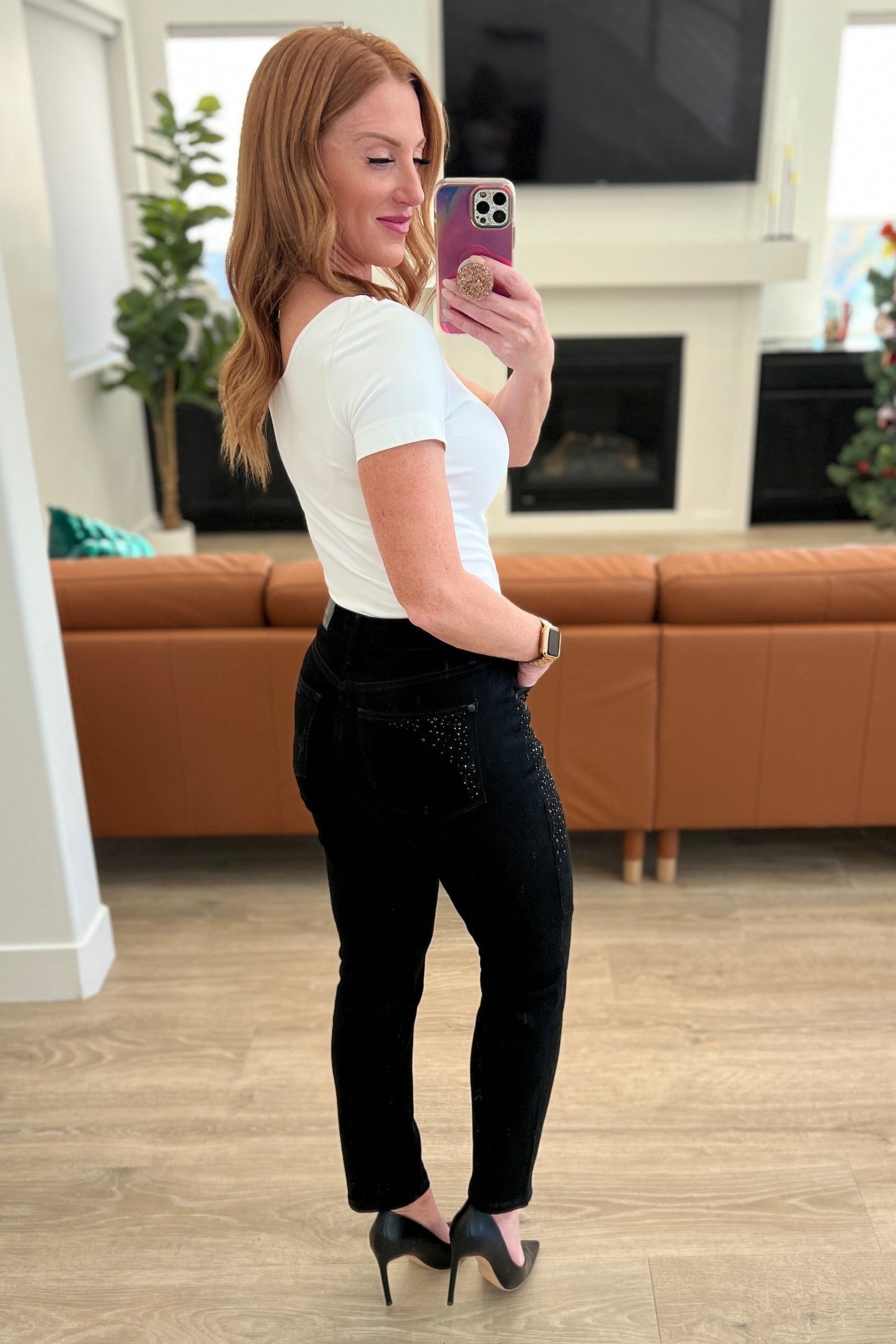 Judy Blue Reese Rhinestone jeans