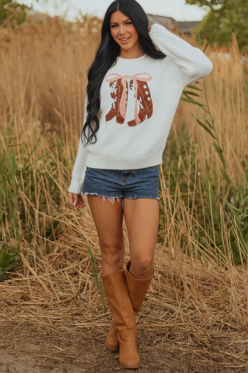 Kickin’ It Cute sweater