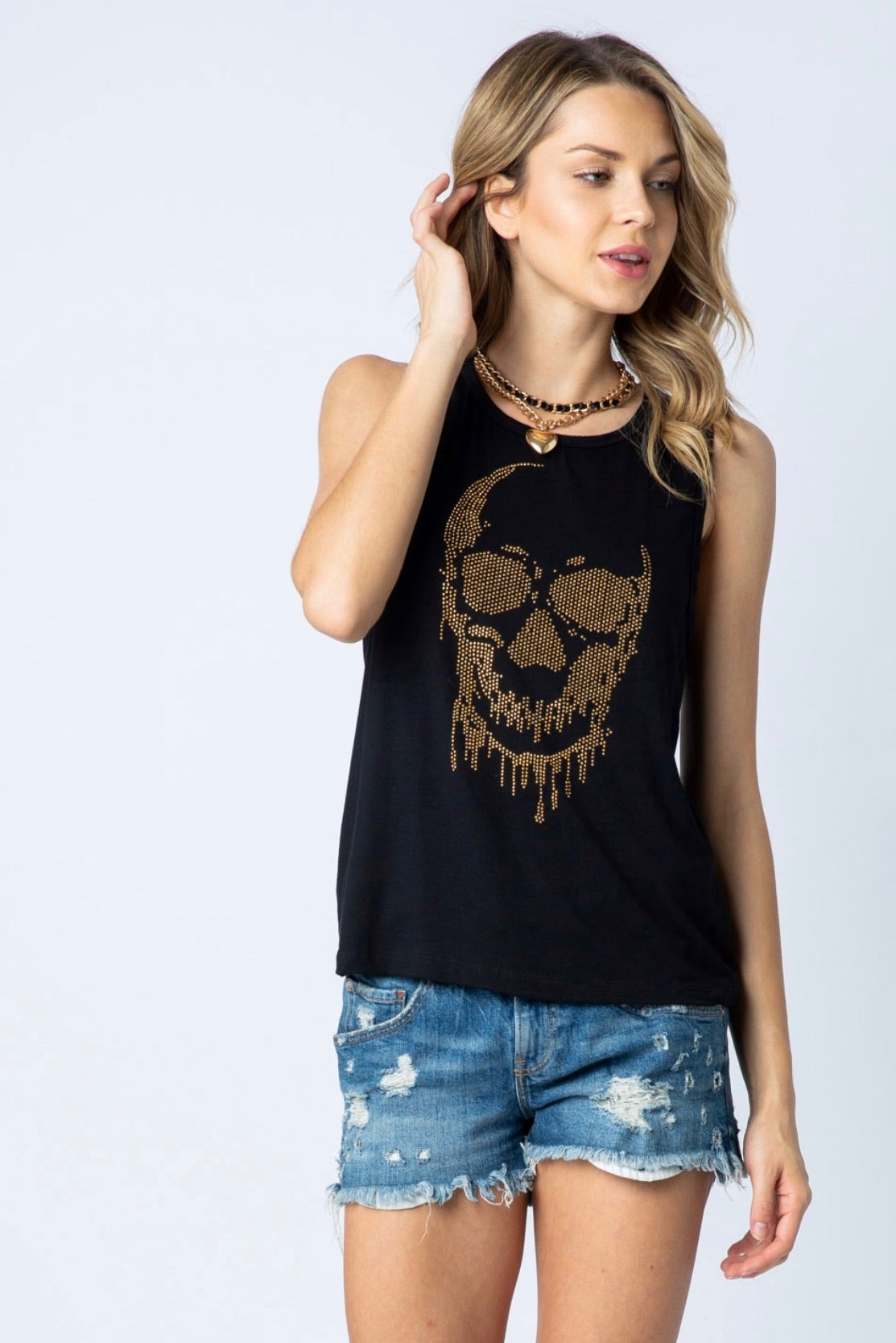 Skull Sass tank *Final Sale