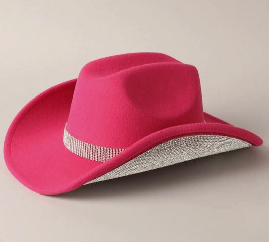 Rhinestone Cowgirl hat