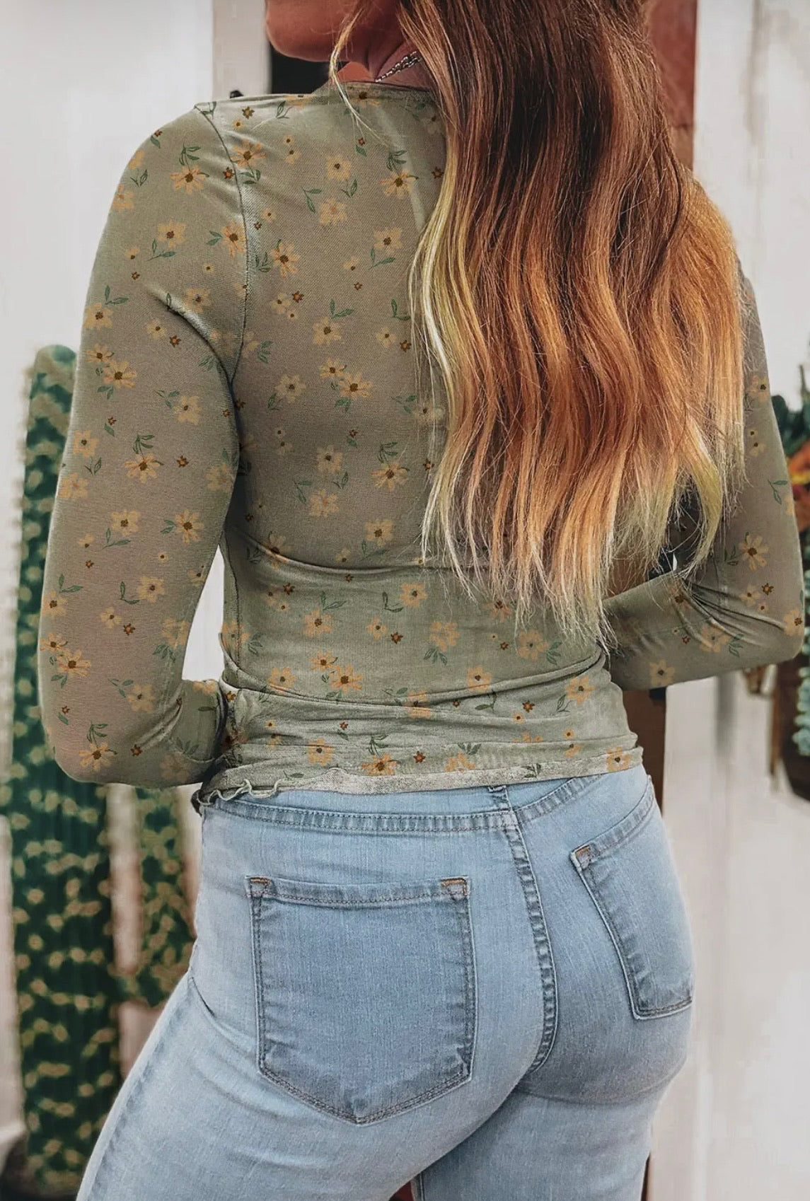Wildflower Whimsy top