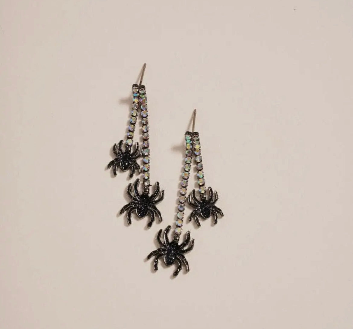 Web Of Glitz earrings