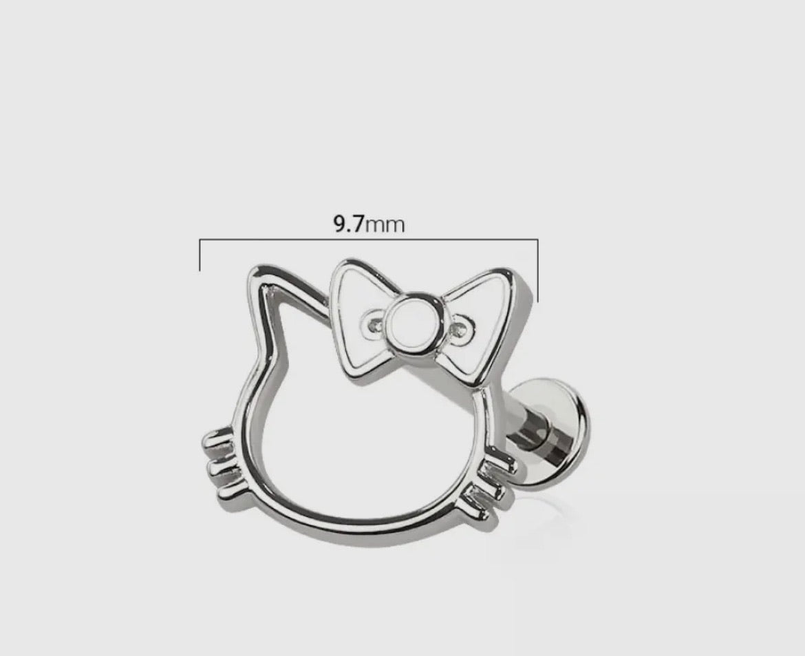 Hello Cutie labret ring