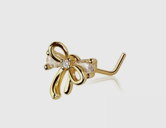 Tied With Attitude nose ring