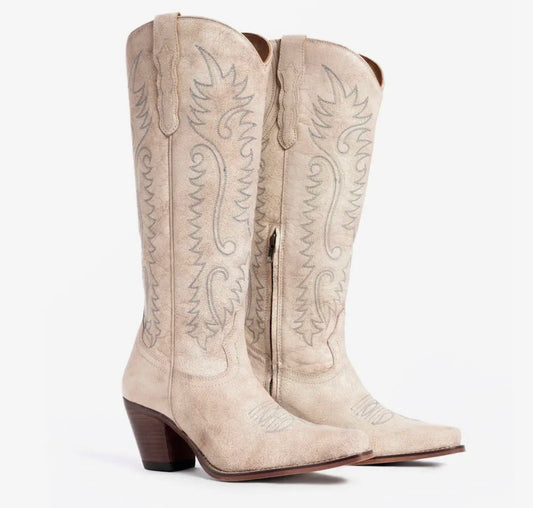 Champagne Trails boots