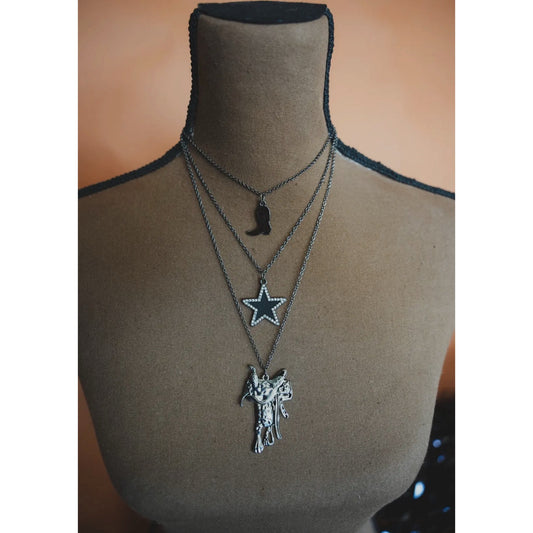Blazin’ Cowgirl necklace