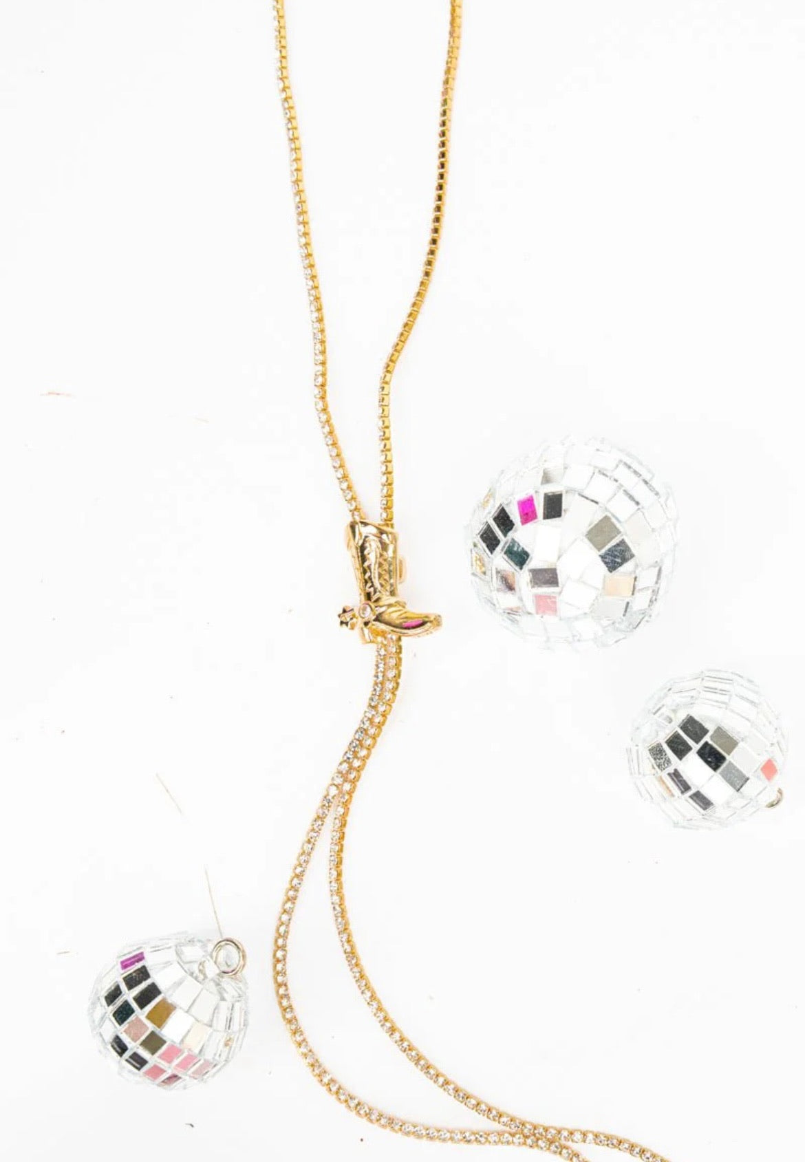 Giddy Up Glam slider necklace