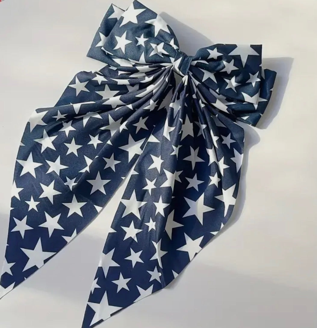 Red White & Cute hair clip