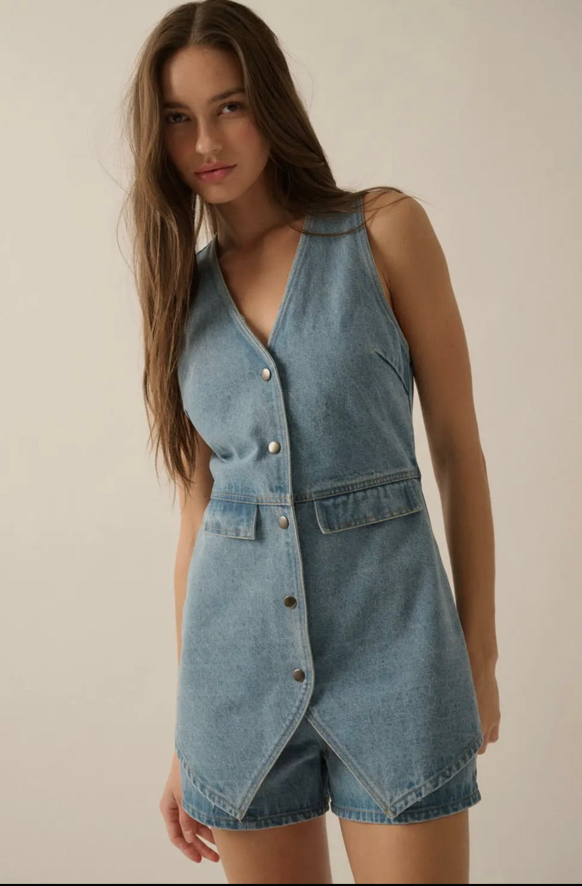 Denim Diva romper