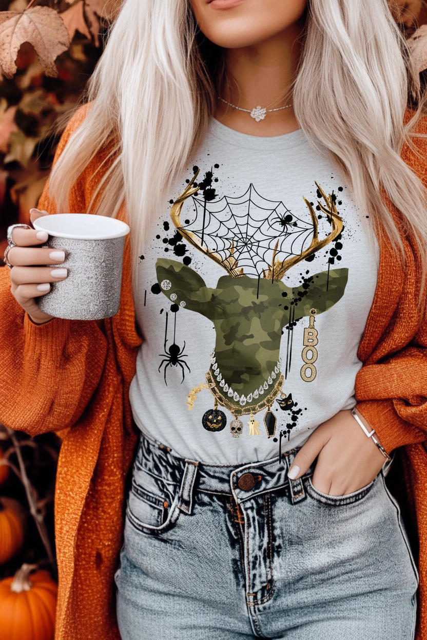 Backwoods Boo graphic top