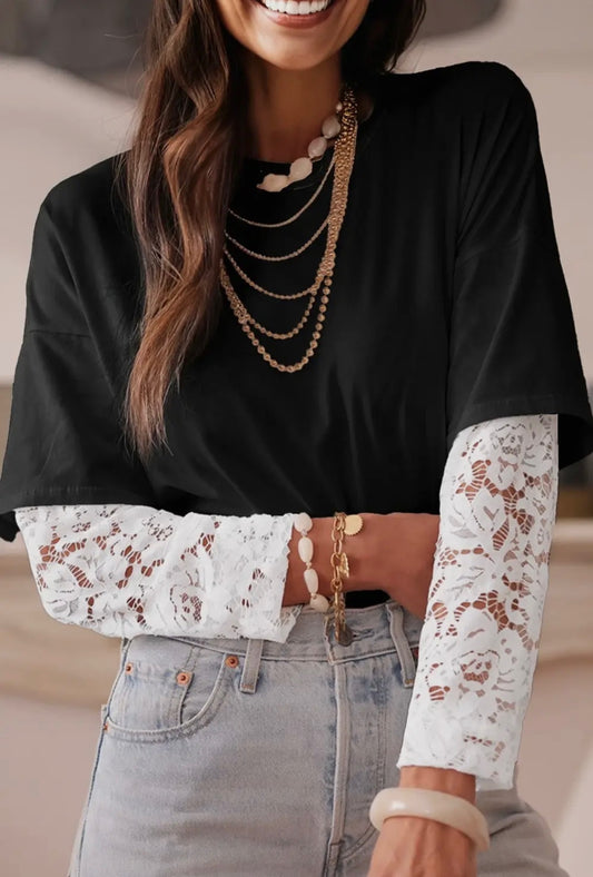 Grace In Lace tee