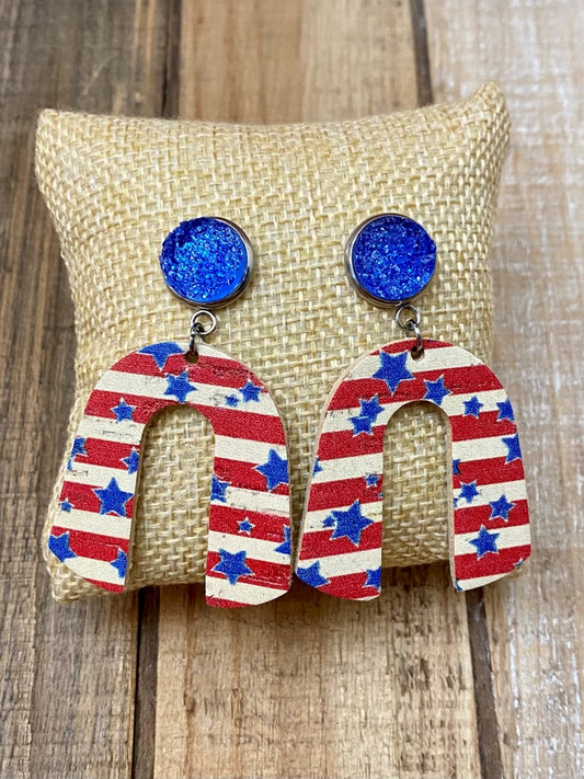 Vintage Rainbow earrings