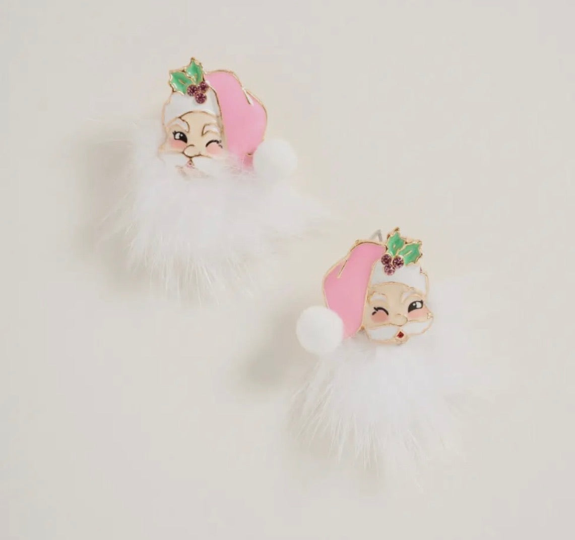 Sassy Santa earrings