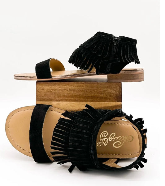 Fringe Star sandals