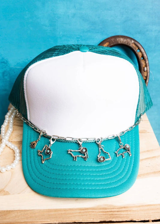 Brim Babe trucker hat charm