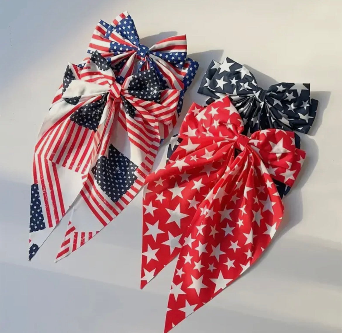 Red White & Cute hair clip