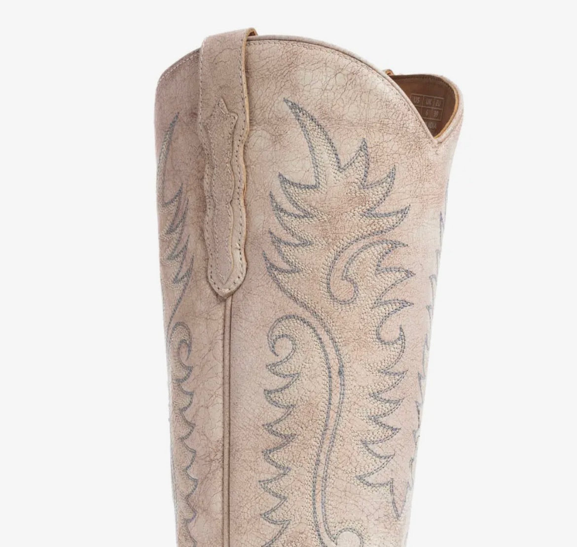 Champagne Trails boots