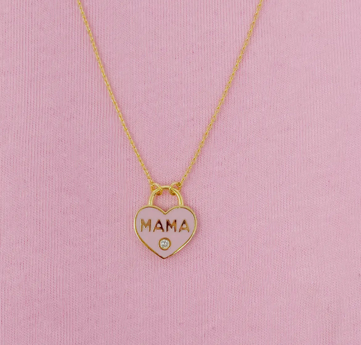 MAMA Lock necklace