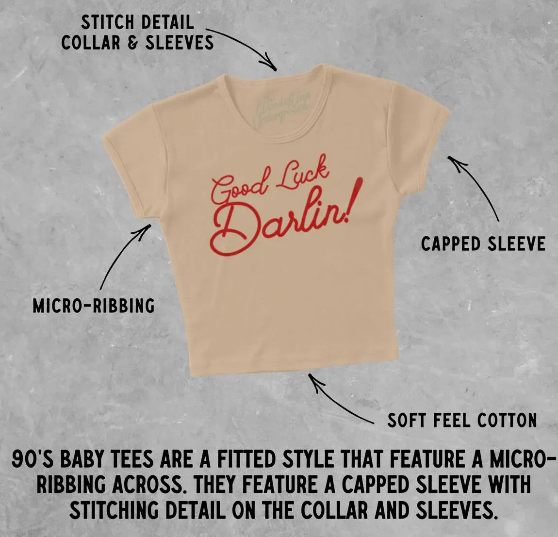 Howdy baby tee