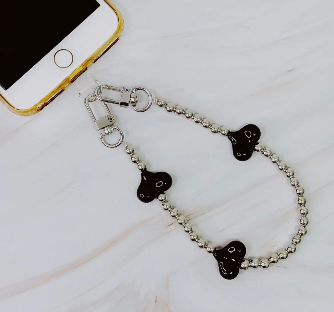 Call Me Cute wrist lanyard