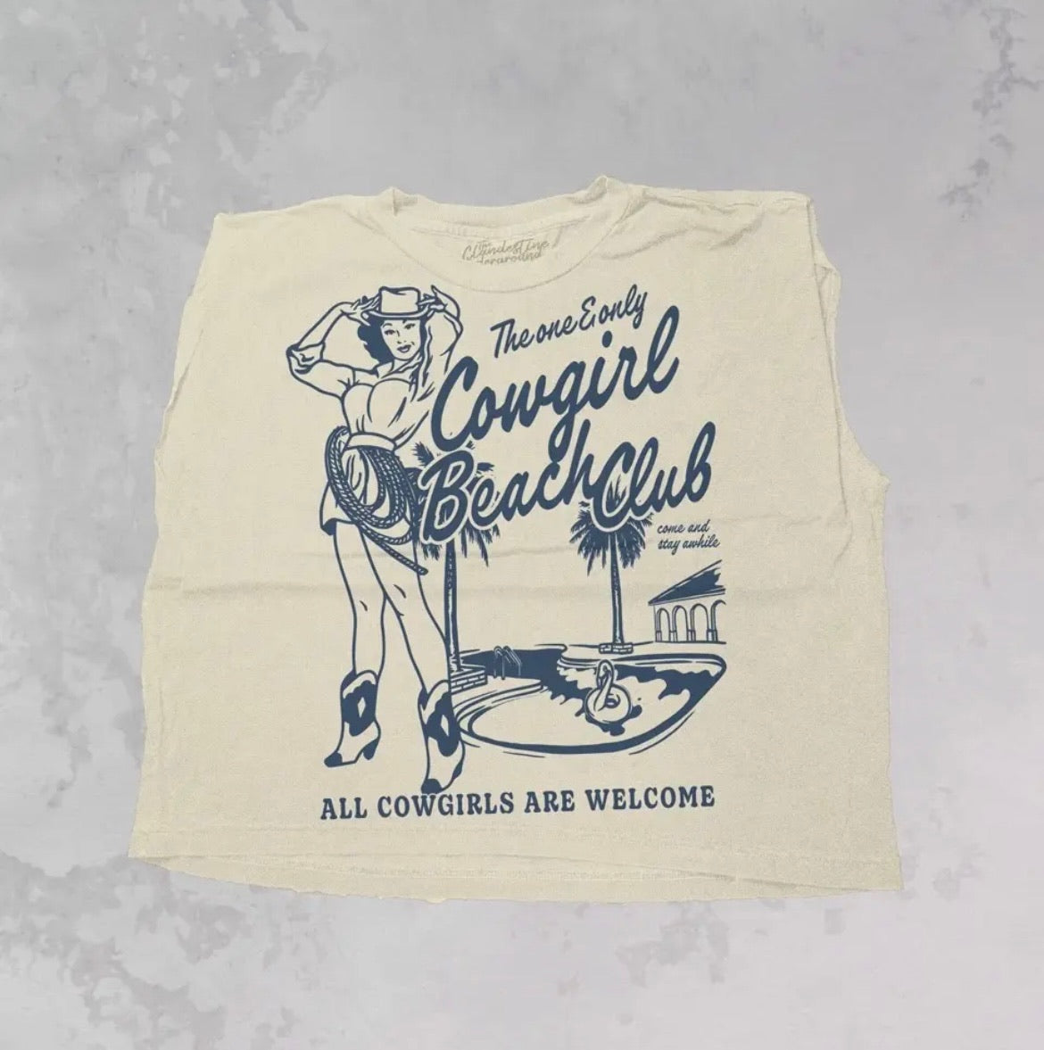 Cowgirl Beach Club tank