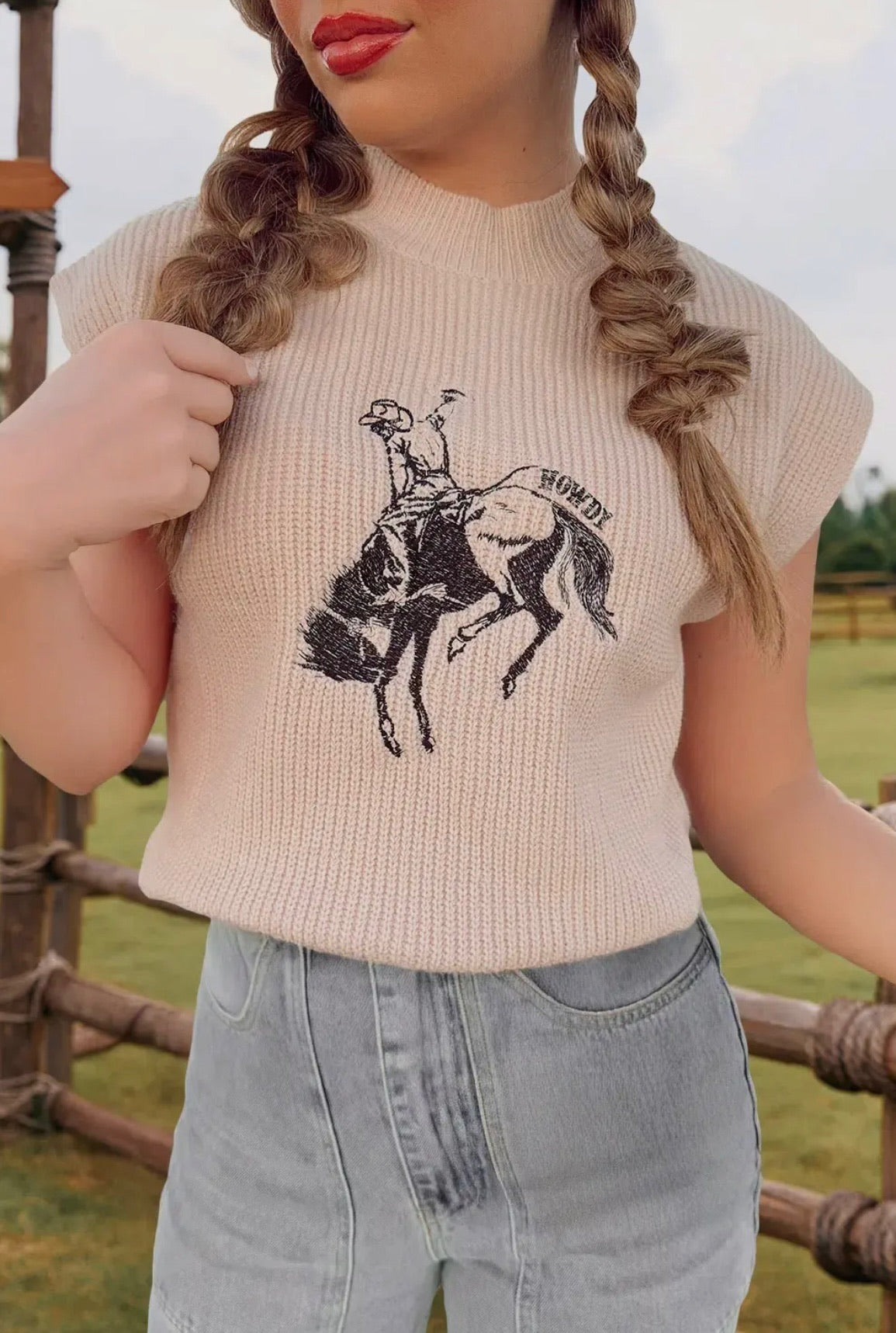 Ride ‘Em Cowboy top