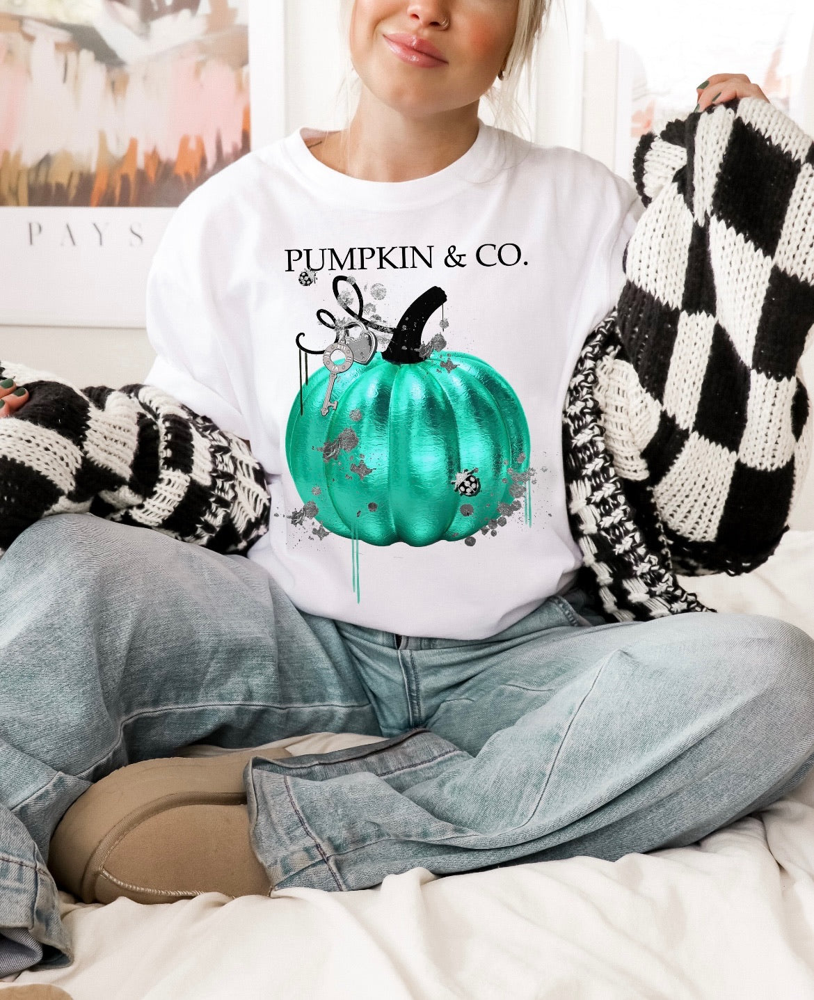 Pumpkin & Co. graphic top