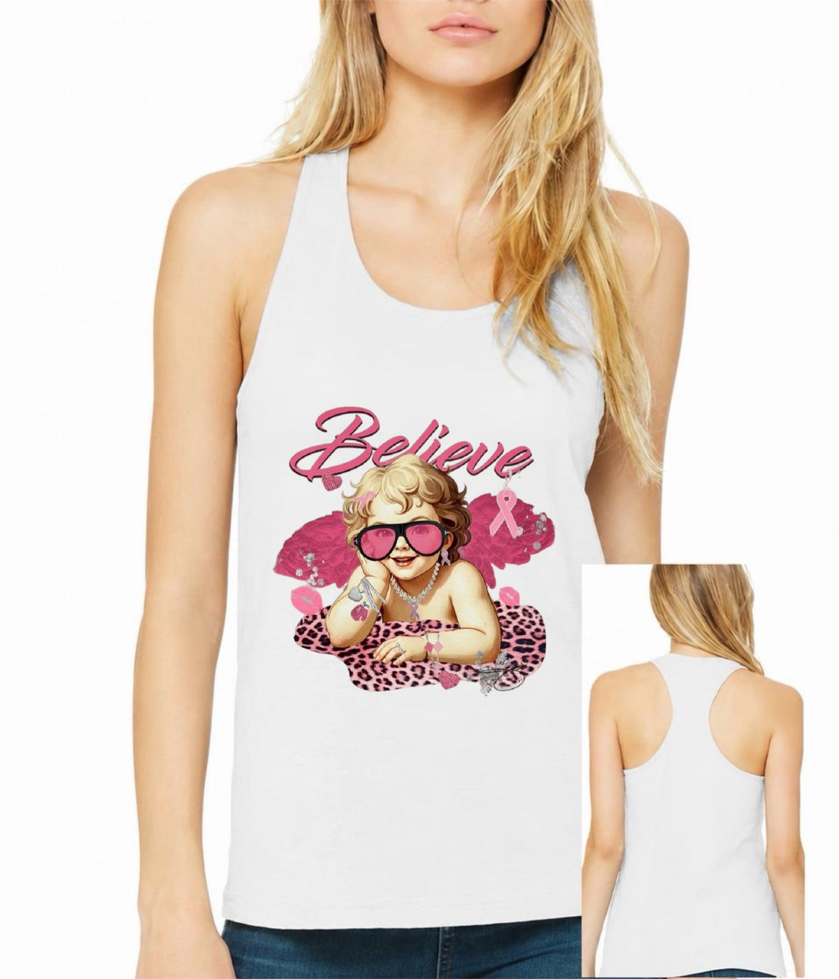 Believe graphic top