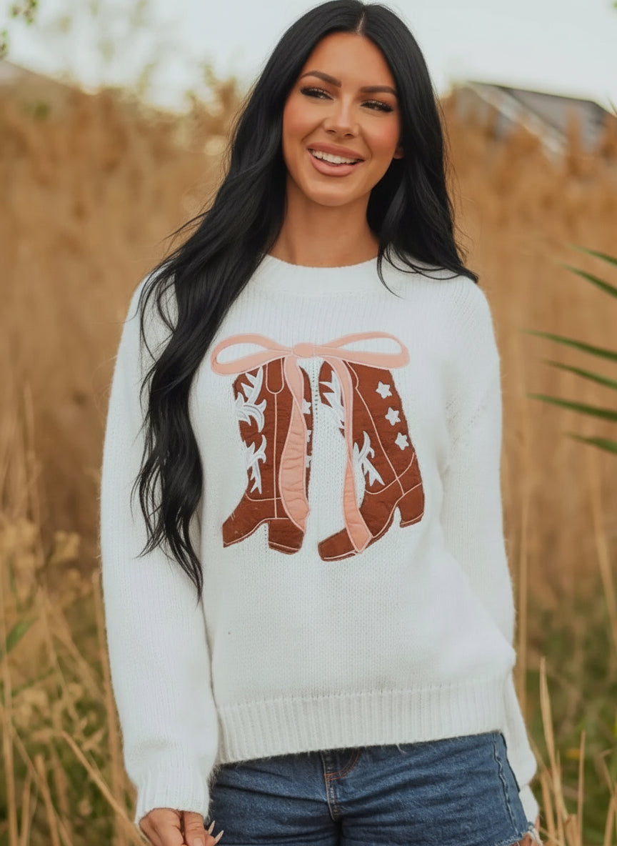 Kickin’ It Cute sweater